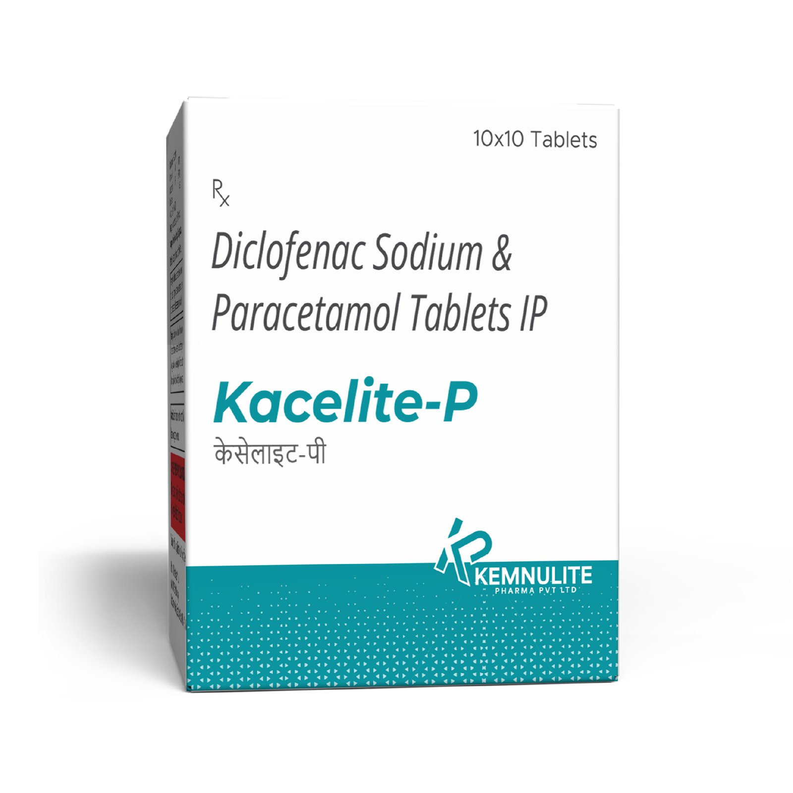 Aceclofenac 100 Mg + Paracetamol 325 Mg Kacelite P Tablet